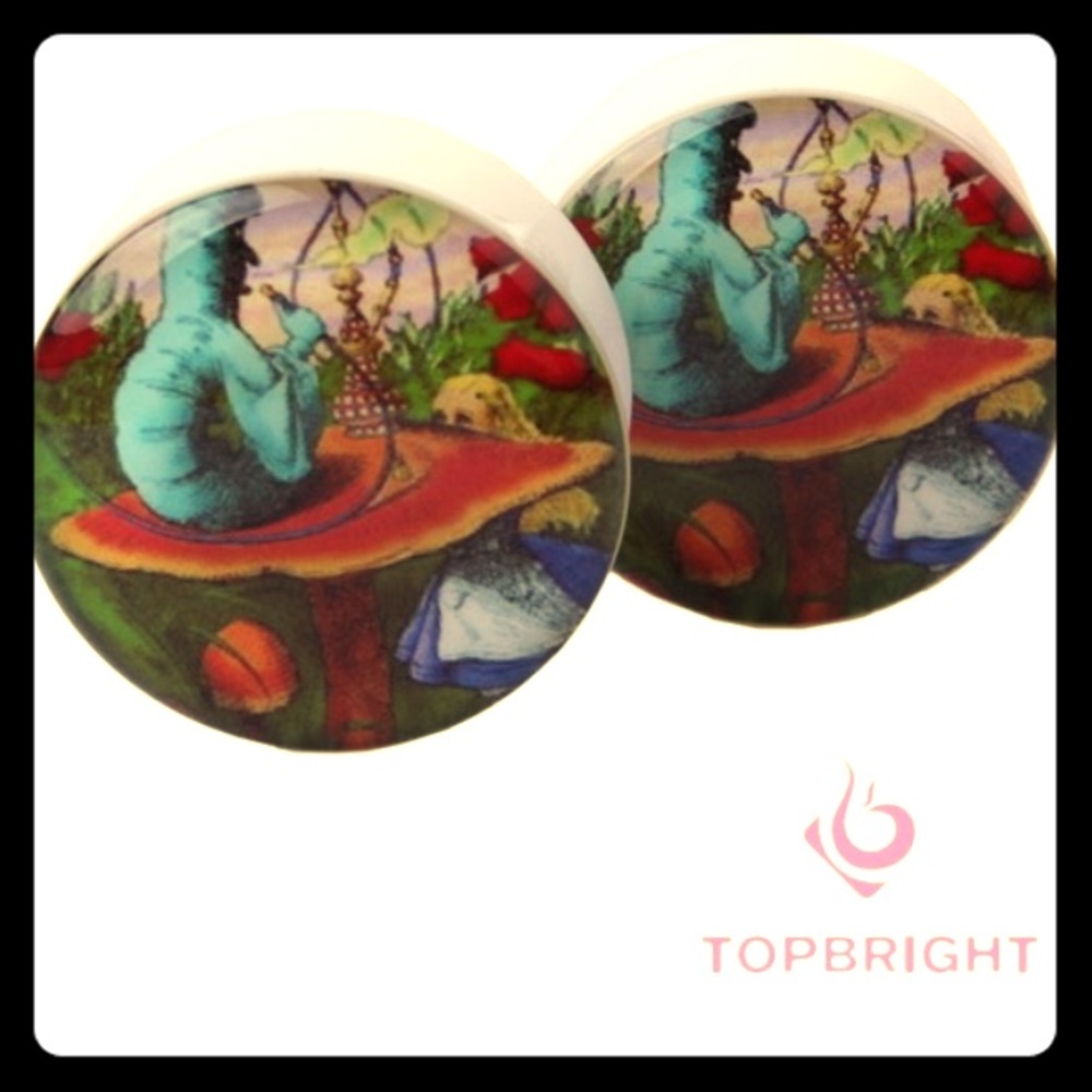 Topbright flare Disney Alice in wonderland plugs